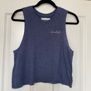 Cute cut off tank top